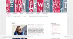 Desktop Screenshot of jennylewis.org.uk